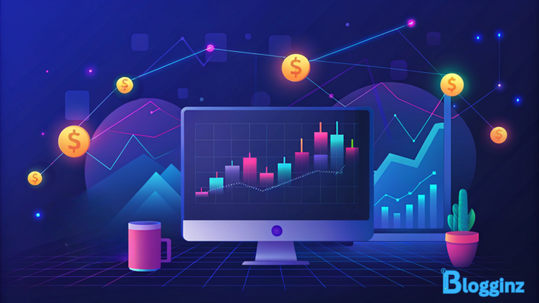 Beginner Guide For Trading, Trading Illustration - Blogginz